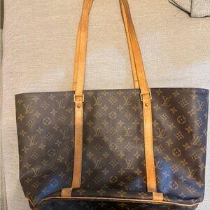 Louis Vuitton Brown Monogram Tote
